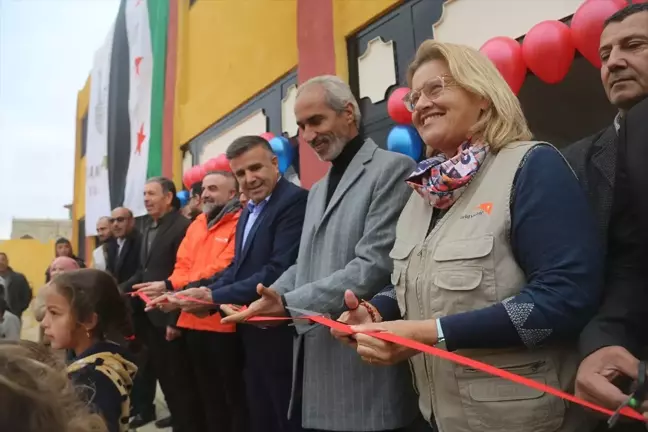 Tel Abyad'da Yenilenen Okul Eğitim İçin Hazır