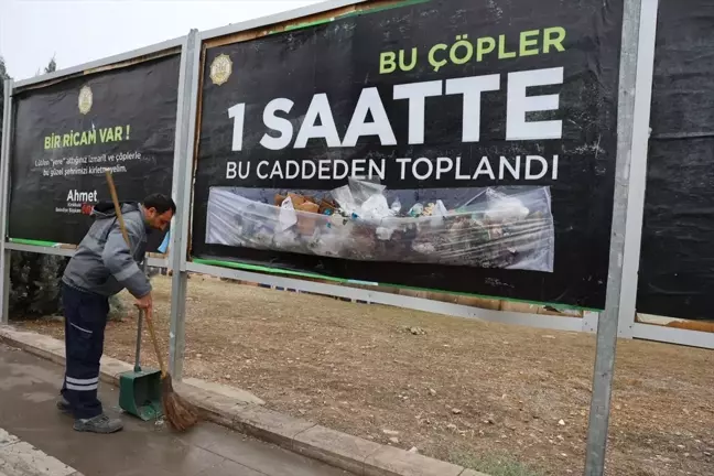 Kırıkkale Belediyesi: Çevre Temizliği İçin Çöpler Billboardlarda Sergileniyor