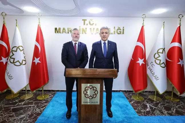 Norveç Büyükelçisi Mardin Valiliğini Ziyaret Etti