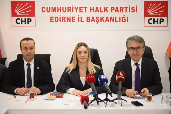 CHP'den Edirne'de Ekonomik Sorunlar Üzerine Açıklamalar