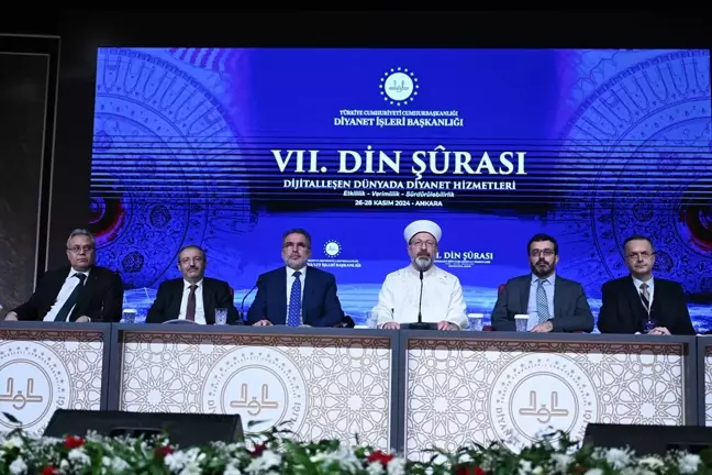 Diyanet İşleri Başkanı Erbaş, 7. Din Şurası Sonuç Bildirgesi'ni açıkladı Açıklaması