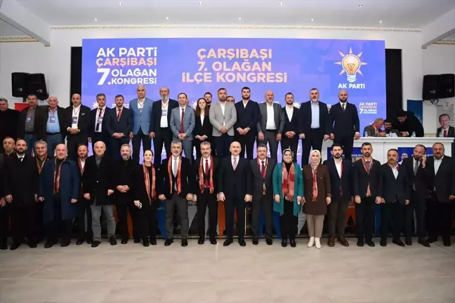 AK Parti'nin Şalpazarı ve Çarşıbaşı İlçe Kongreleri Gerçekleştirildi