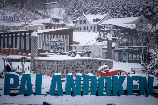 Palandöken Kayak Merkezi'nde Erken Kış Sezonu Hareketlendi