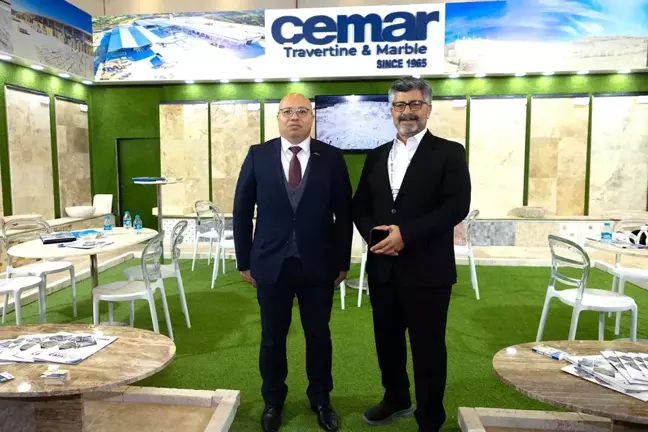 Cemar Mermer ve Traverten MÜSİAD Expo'da Göz Doldurdu