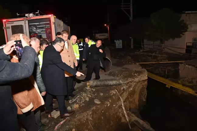 Trabzon'da Yıldızlı Mahallesi'nde İçme Suyu Hattı Çalışmaları Tamamlanıyor