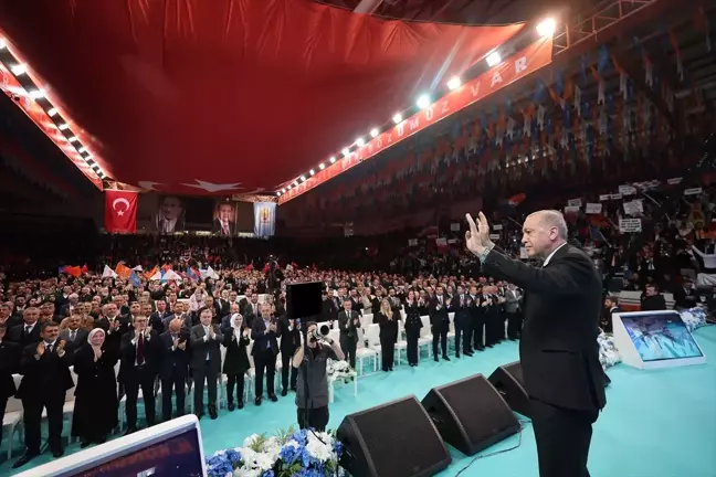 Cumhurbaşkanı ve AK Parti Genel Başkanı Erdoğan, partisinin Kahramanmaraş Kongresi'nde konuştu: (1)