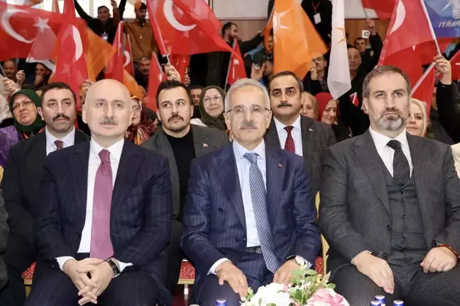 Ulaştırma ve Altyapı Bakanı Uraloğlu, AK Parti Akçaabat İlçe Kongresinde konuştu Açıklaması