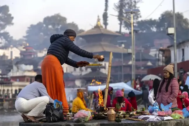 Nepal'de Bala Chaturdashi Festivali Coşkuyla Kutlandı