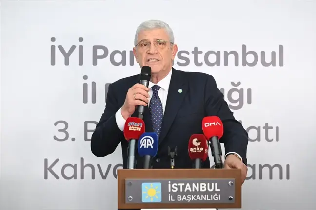 İYİ Parti Genel Başkanı Dervişoğlu, İstanbul'da teşkilat programında konuştu Açıklaması