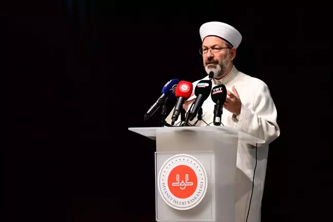 Diyanet İşleri Başkanı Erbaş'tan Engellilere Destek Vurgusu