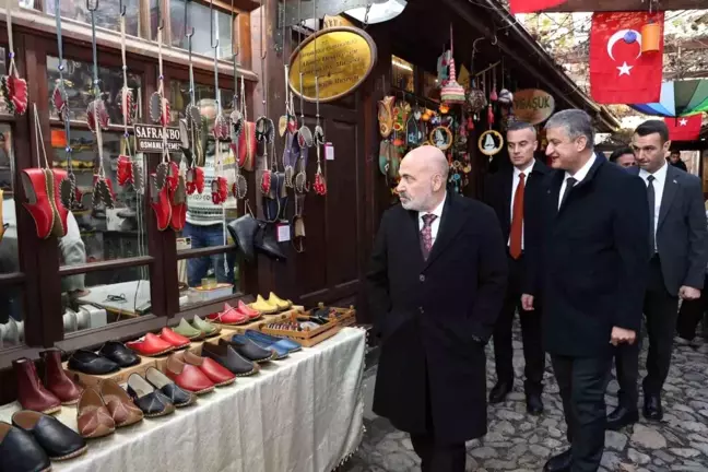 İçişleri Bakan Yardımcısı Mehmet Sağlam Karabük'te Ziyaretlerde Bulundu