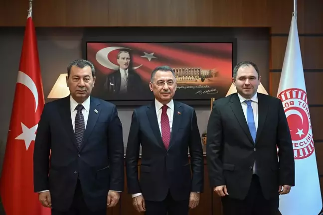 TBMM Dışişleri Komisyonu Başkanı Fuat Oktay, Azerbaycan ve Gürcistan Heyetleri ile Görüştü