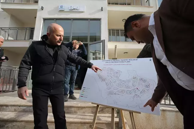 Adıyaman Valisi Deprem Konutlarını İnceledi