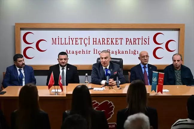 MHP'li Yönter'den partisinin Ataşehir ve Maltepe ilçe başkanlıklarına ziyaret Açıklaması