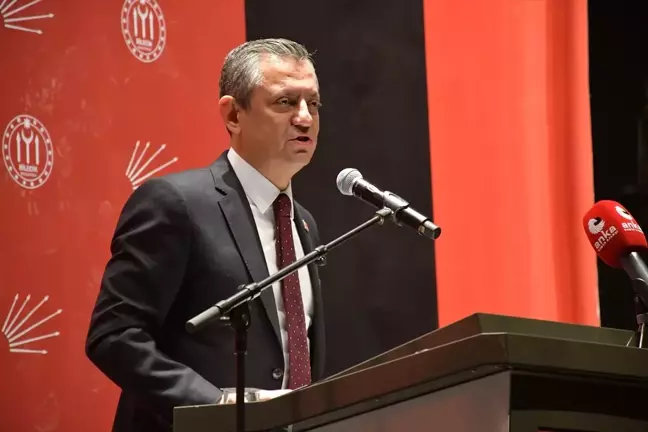 CHP Genel Başkanı Özel, Bilecik'te konuştu Açıklaması