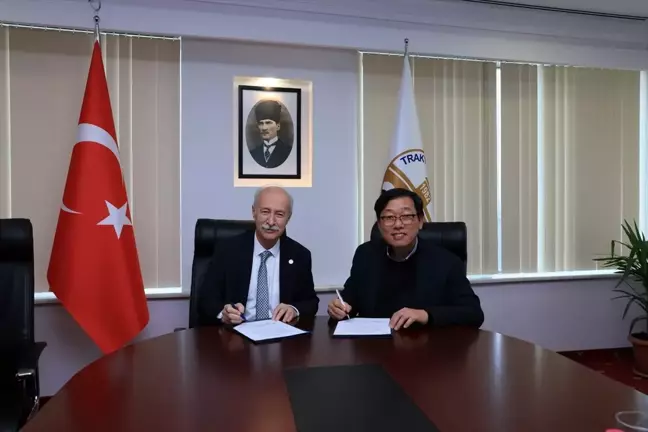 Trakya Üniversitesi ve Samsung Elektronik Türkiye'den İşbirliği Anlaşması