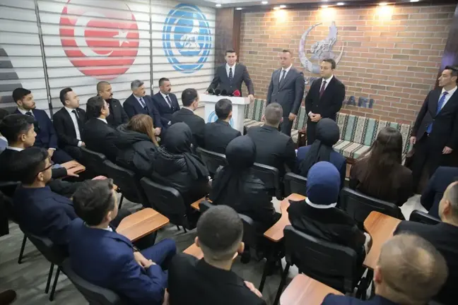 Ülkü Ocakları Genel Başkanı Yıldırım, Bolu'da teşkilat mensuplarıyla buluştu