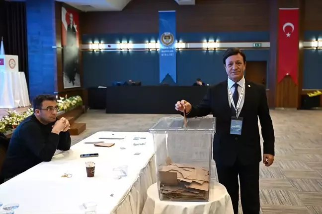 Türkiye Barolar Birliği Genel Kurulu'nda Başkanlık Seçimi Devam Ediyor