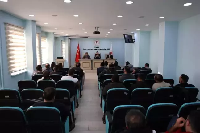 Kars'ta Üreticilere Buğdaygil Yem Bitkileri Yetiştiriciliği Sertifikası Verildi