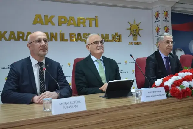 AK Parti Genel Başkan Yardımcısı Yılmaz, Karaman'da konuştu