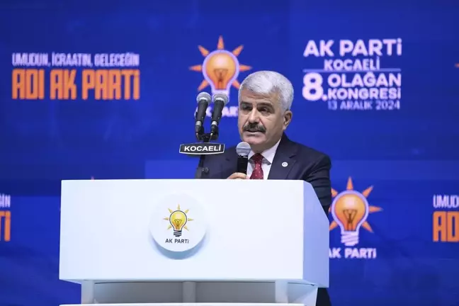 AK Parti Kocaeli 8. Olağan İl Kongresi yapıldı