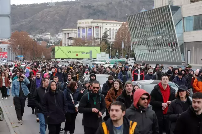 Avrupa Parlamentosu Heyeti Gürcistan'daki AB Yanlısı Gösterilere Destek Verdi