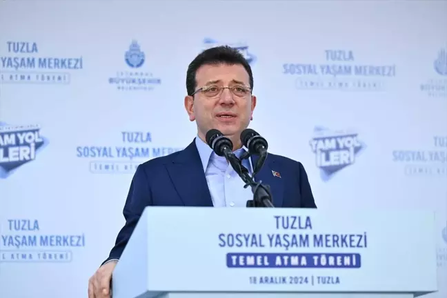 İBB, Tuzla'da Sosyal Yaşam Merkezinin Temelini Attı