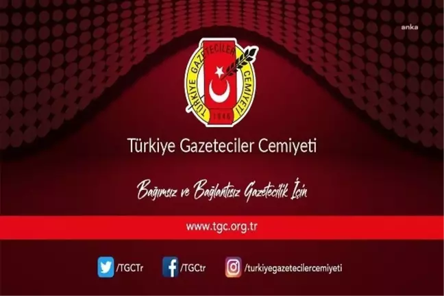 Türkiye Gazeteciler Cemiyeti'nden Ağca'nın Sözlerine Sert Tepki