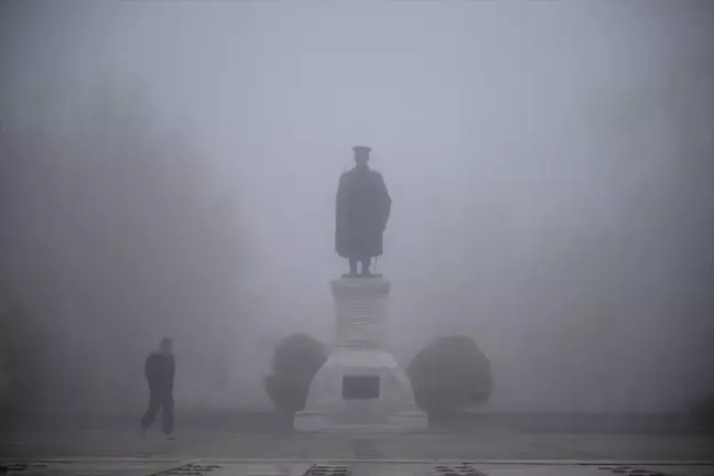 Edirne'de Yoğun Sis Etkili Oluyor