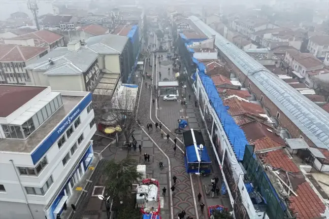 Edirne'de Tarihi Dokunun Korunması İçin Sokak Sağlıklaştırma Projesi Başlatıldı