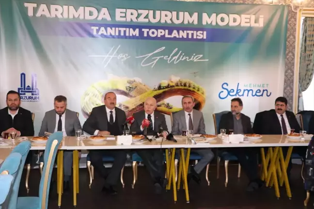 Erzurum'da 'Tarımda Erzurum Modeli' Kitap Tanıtımı Gerçekleşti