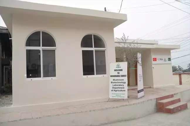 TİKA, Pakistan'da Mantar Biyoteknoloji Laboratuvarı Kurdu