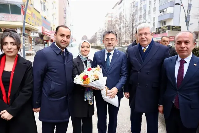 Bakan Yumaklı, AK Parti Çankırı İl Başkanlığına Ziyaret Gerçekleştirdi