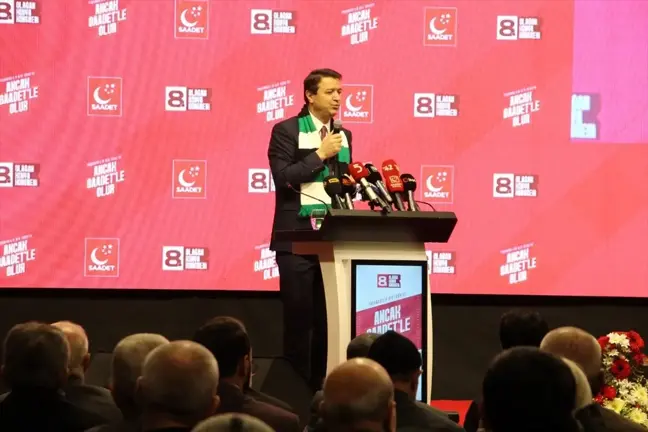 Saadet Partisi Genel Başkanı Mahmut Arıkan'dan Seçim ve Suriye Açıklamaları