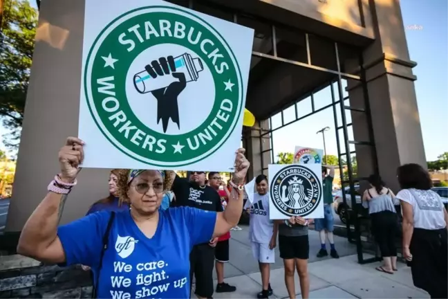 Starbucks Çalışanları Greve Gitti