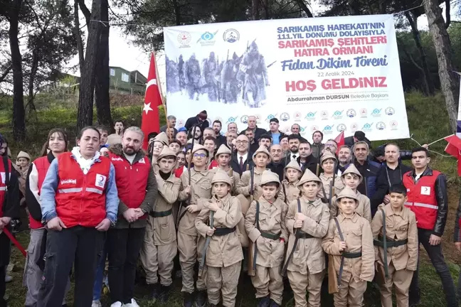 Sultangazi'de Sarıkamış şehitleri anısına hatıra ormanı oluşturuldu