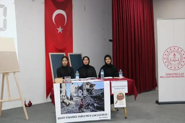 Sarayönü'nde Liseler Arası Münazara Yarışması Düzenlendi