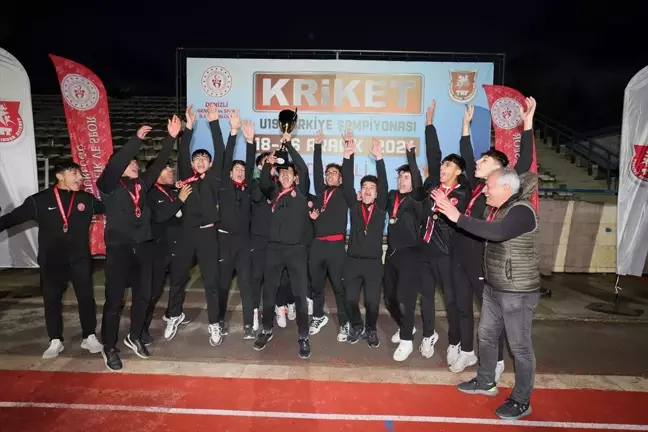 19 Yaş Altı Kriket Türkiye Şampiyonası Denizli'de Tamamlandı