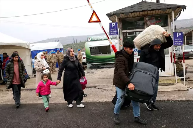 Suriyelilerin Ülkelerine Dönüş Süreci Devam Ediyor