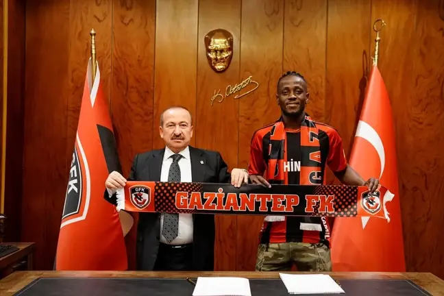 Gaziantep FK, Ganalı Golcü Emmanuel Boateng'i Transfer Etti