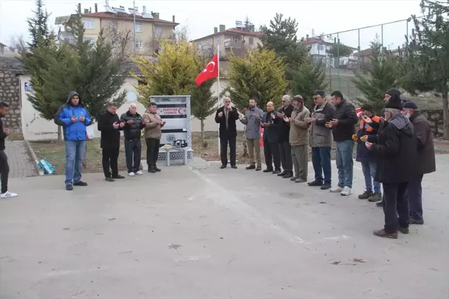 Beyşehir'de şehitler çeşmesi dualarla açıldı