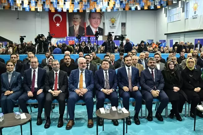 Bakan Tunç, AK Parti Pendik 7. Olağan İlçe Kongresi'nde konuştu Açıklaması