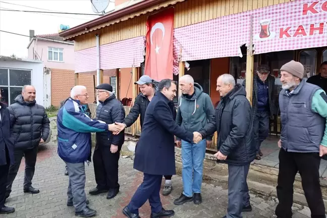 Vize Kaymakamı Kemal Balaban, Balkaya Köyü'nü Ziyaret Etti