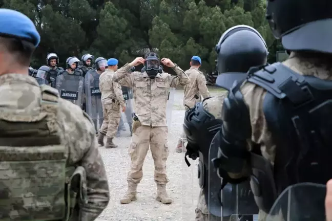 Manisa Jandarma Komando Bölüğü Eğitimlerine Devam Ediyor