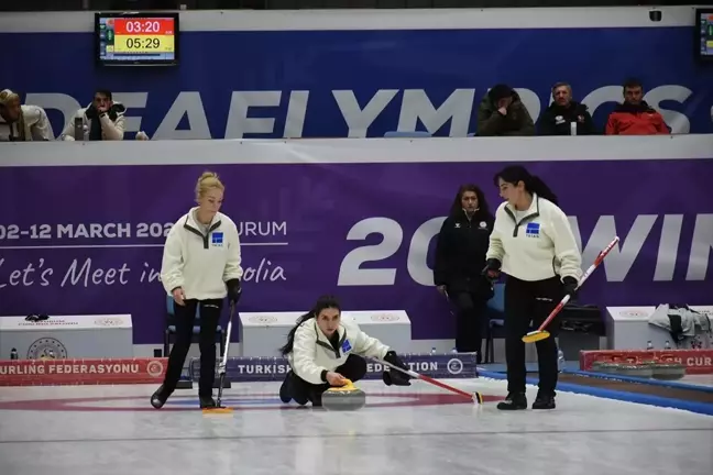 Türkiye Curling Süper Lig Müsabakaları Erzurum'da Tamamlandı