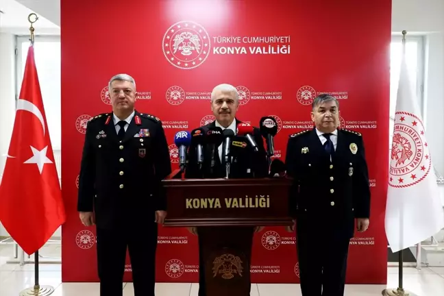 Konya'da Yılbaşı İçin 4 Bin 409 Güvenlik Gücü Görevde