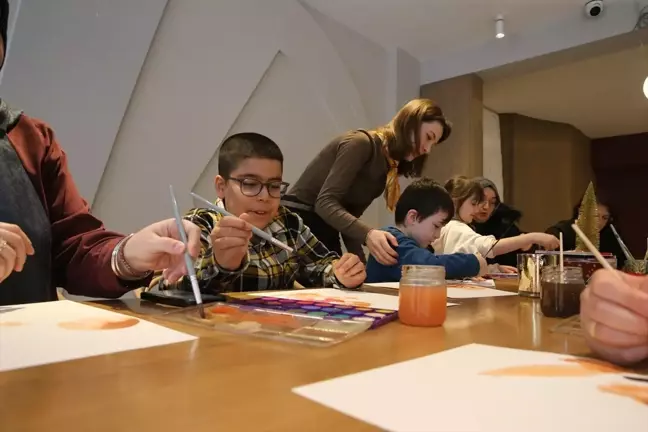 Tokat'ta Otizmli Çocuklar Sanatla Kendilerini Keşfediyor