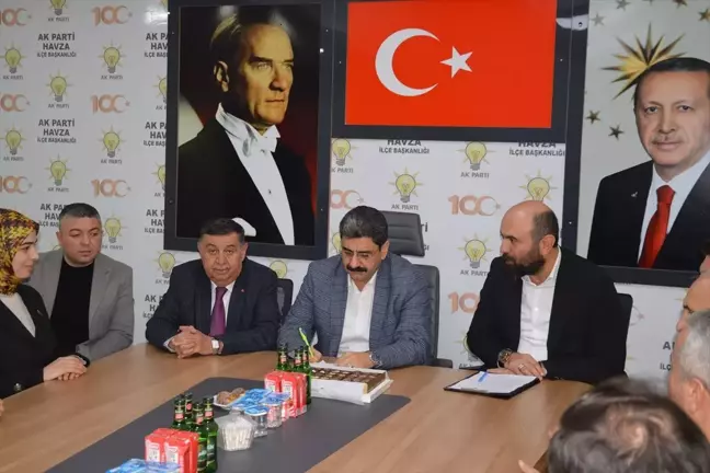 AK Parti Sivas Milletvekili Aksu'dan Havza'ya ziyaret