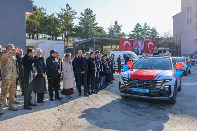 Bilecik'te Jandarma ve Emniyet Teşkilatına 20 Araç Tahsis Edildi