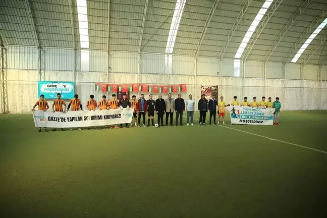 Bingöl'de GençLig Liseler Arası Futbol Turnuvası Finali Yapıldı